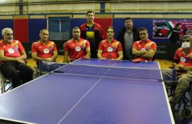 صدرنشینی ایریتک خوزستان در روز نخست رقابتهای کلاس نشسته پارا تنیس روی میز بزرگسالان باشگاههای کشور