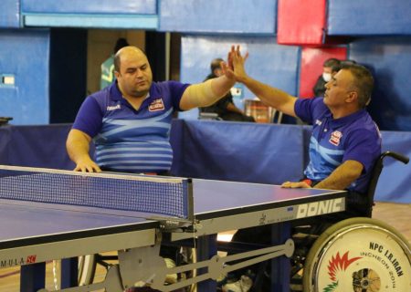 نتایج دور چهارم مسابقات پارا تنیس روی میز بزرگسالان باشگاههای کشور در بخش نشسته