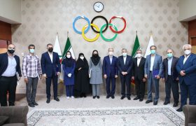 تنها داور بانوی المپیکی ایران مورد تجلیل قرار گرفت