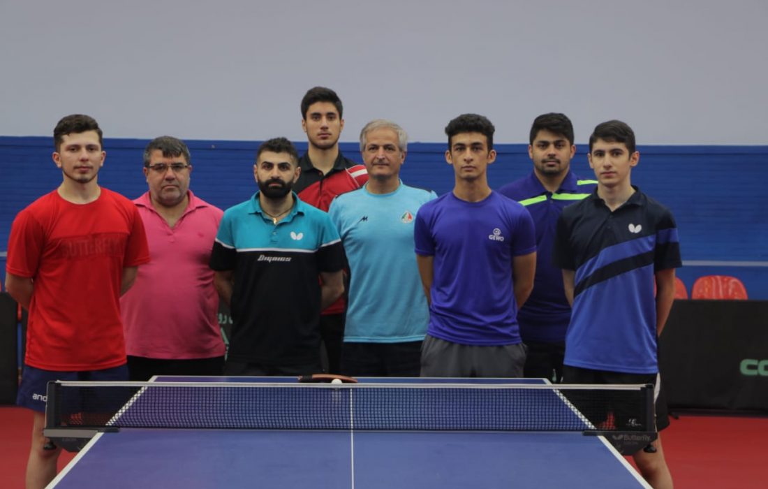 اردوی تیم ملی تنیس روی میز بزرگسالان آقایان تعطیل شد