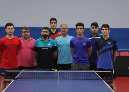 اردوی تیم ملی تنیس روی میز بزرگسالان آقایان تعطیل شد