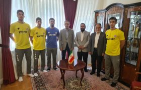دیدار ملی پوشان تنیس روی میز با سفیر ایران در کرواسی