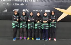 صعود بانوان تنیس روی میز ایران به جام جهانی