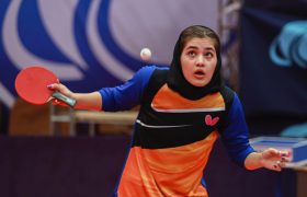 برای اولین بار در تاریخ، صعود بانوی تنیس روی میز ایران به جمع ۱۶ بازیکن برتر آسیا