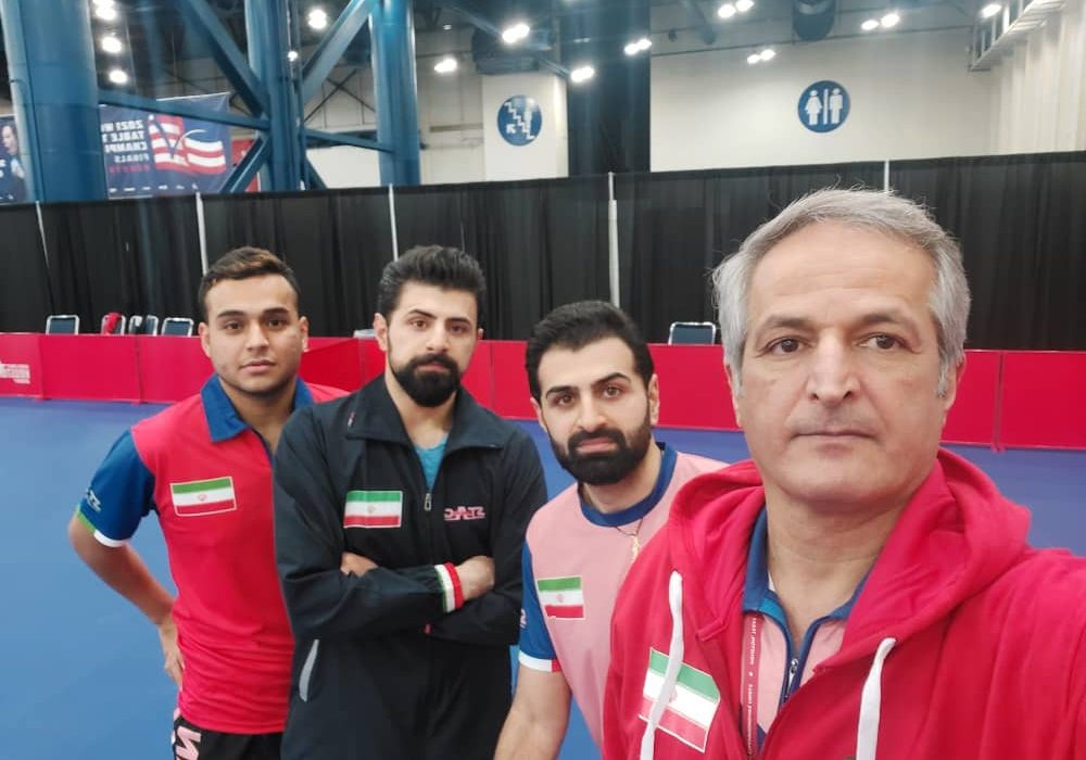 قرعه مردان تنیس روی میز ایران در قهرمانی جهان مشخص شد