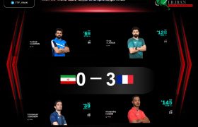 شکست تیم دوبل برادران عالمیان مقابل فرانسه / پایان کار ملی پوشان ایران در آمریکا