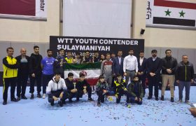 پایان کار ملی پوشان نوجوان و جوان پسر ایران با کسب ۱۱ مدال رنگارنگ در رقابت های سلیمانیه عراق