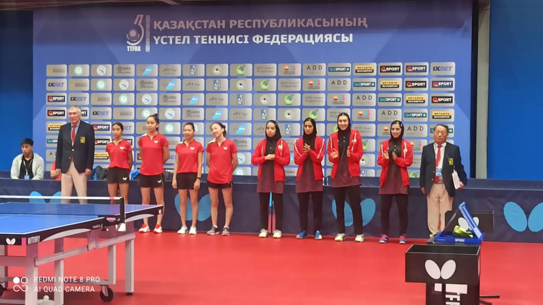 کسب مدال برنز توسط جوانان دختر ایران در رقابتهای آسیای میانه