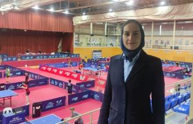 درخشش داور زن ایرانی در مسابقات جهانی تنیس روی میز اسپانیا