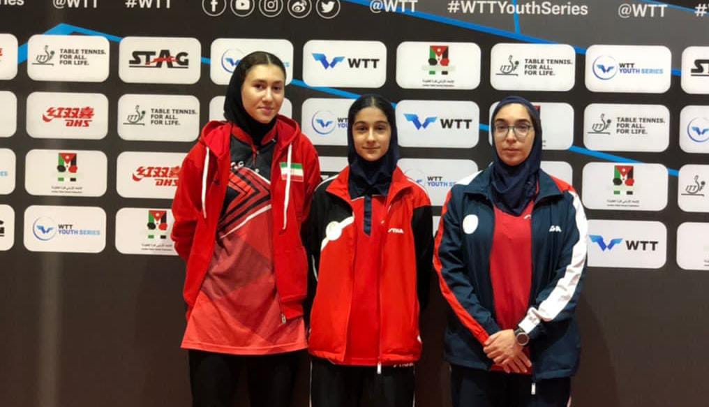 پیروزی نمایندگان تنیس روی میز ایران در مسابقات کانتندر اردن