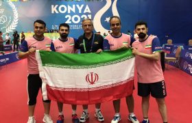 دومین طلای تنیس روی میز، سهم مردان ایران