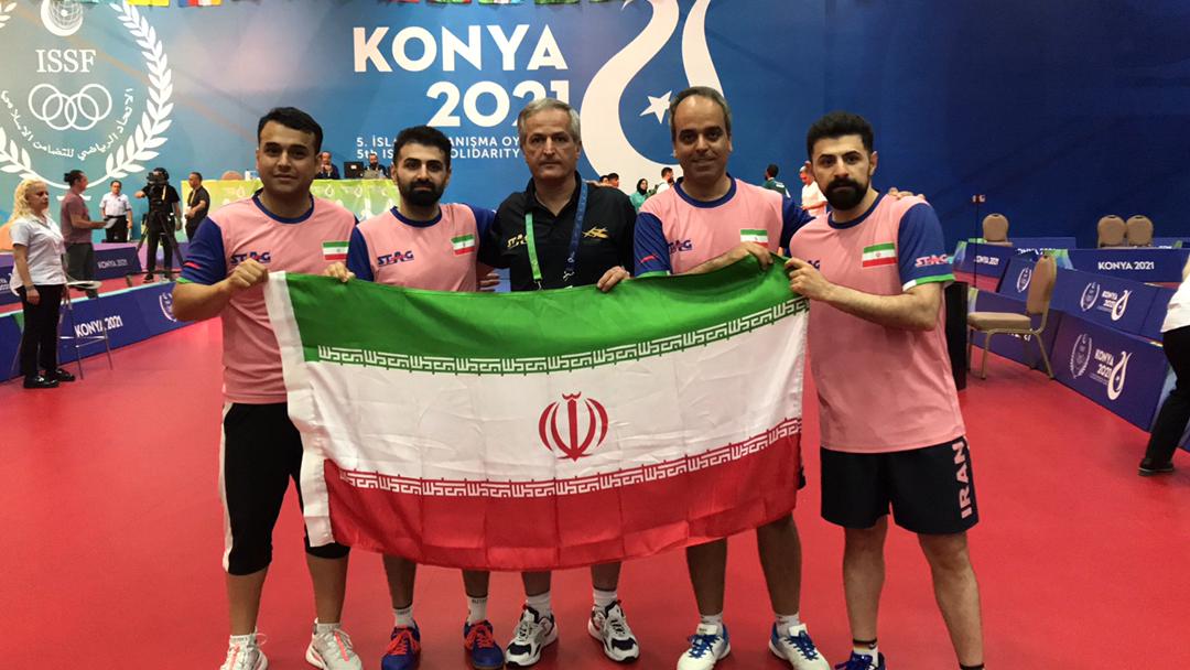 دومین طلای تنیس روی میز، سهم مردان ایران