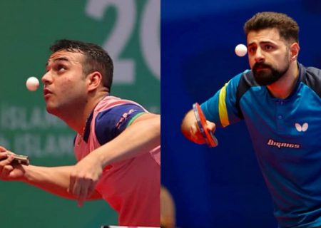 صعود دو نماینده مردان پینگ پنگ ایران به نیمه نهایی