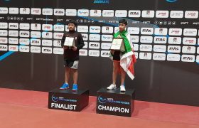 قهرمانی پرهام گلستانی در تنیس روی میز کانتندر جهانی اردن
