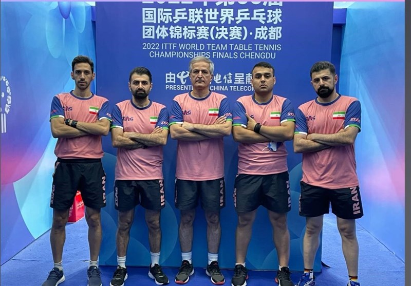 شکست مردان تنیس روی میز ایران در آخرین بازی مرحله مقدماتی