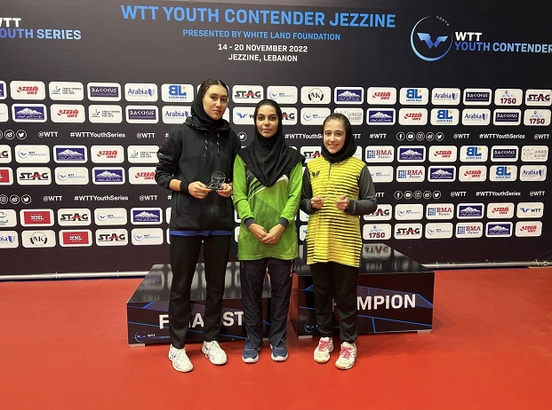 کسب سه مدال برنز و یک نقره توسط دختران ایرانی در کانتندر لبنان