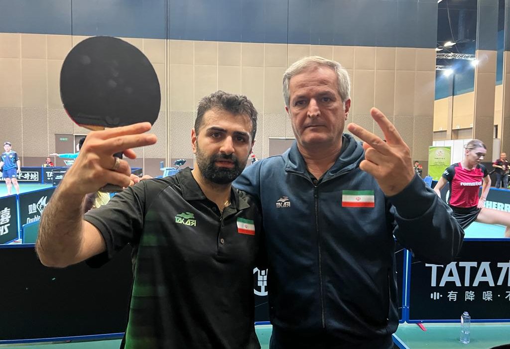 نوشاد پینگ پنگ ایران در جمع ۳۲ بازیکن برتر دنیا