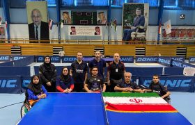 یک طلا یک نقره و چهار برنز دستاورد پاراتنیس روى میز انفرادی ایران در مسابقات آزاد جهانى