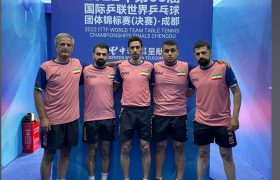 شکست میلی متری مردان پینگ پنگ ایران مقابل نائب قهرمان آسیا