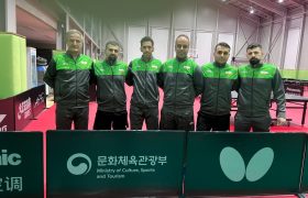 ششمی مردان پینگ‌ پنگ ایران در آسیا و کسب سهمیه جام جهانی
