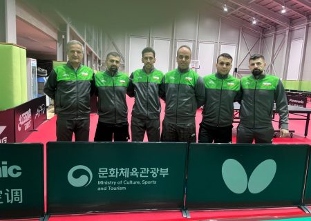 ششمی مردان پینگ‌ پنگ ایران در آسیا و کسب سهمیه جام جهانی