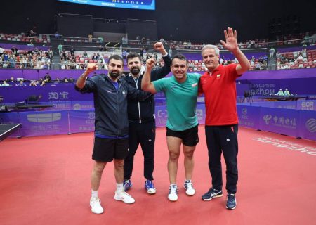 تاریخ‌سازیِ تنیس‌روی‌میز ایران در بازی های آسیایی/ قطعی شدن مدال برنز پس از ۶۵ سال