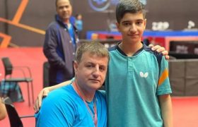 برنز زیر ۱۹ سال کانتندر جهانی لبنان بر گردن بنیامین ۱۴ ساله