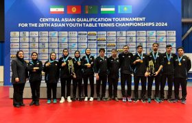 قهرمانی پسران و دختران جوان ایران در مسابقات آسیای میانه